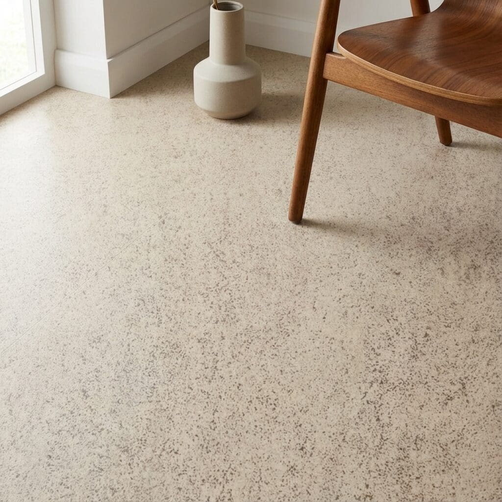 Amtico Signature Basilica Salt luxury vinyl flooring detailed view