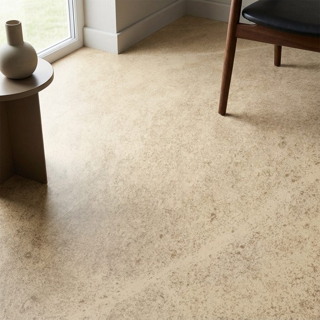 Amtico Signature Blockley Stone luxury vinyl flooring detailed view