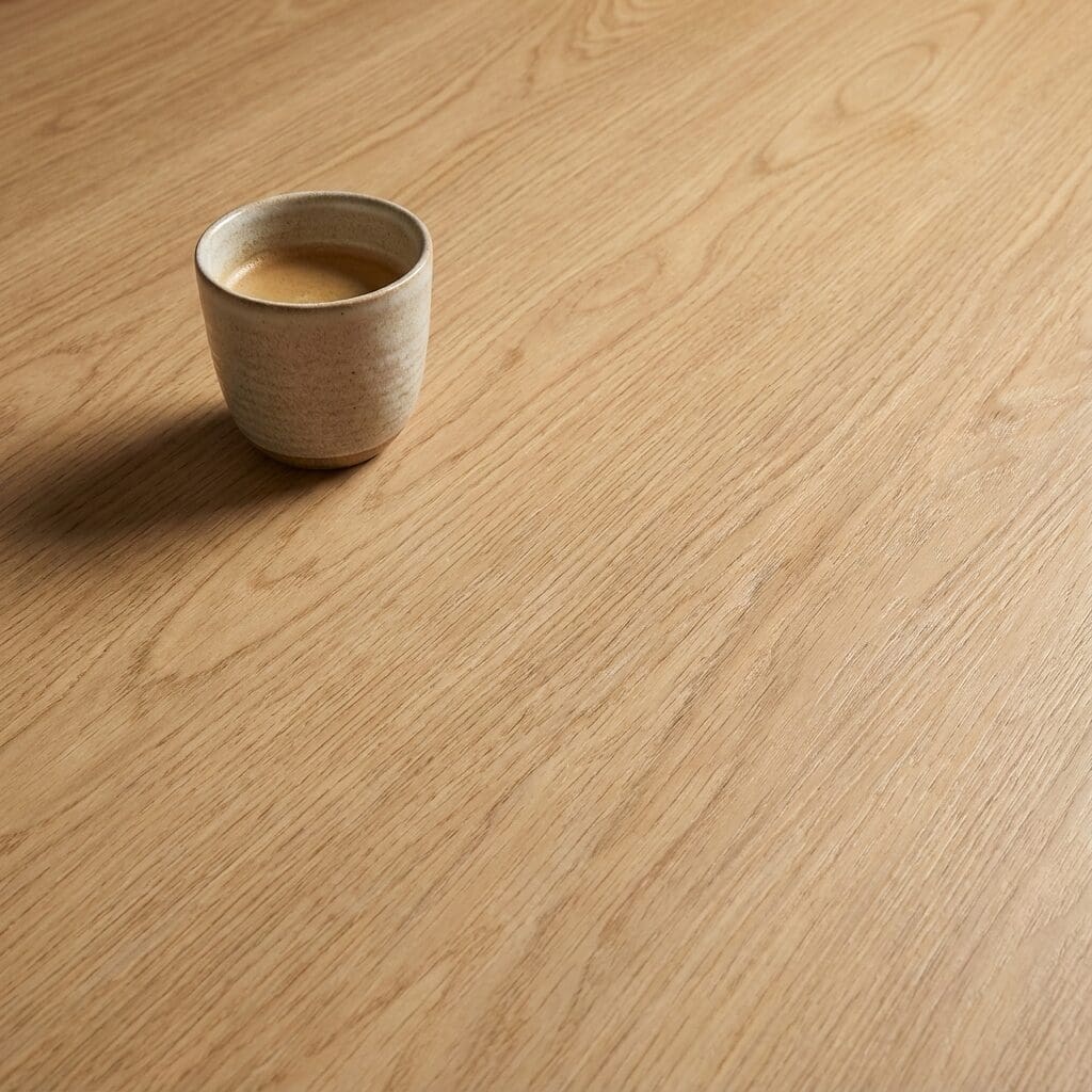 Amtico Signature Blonde Oak luxury vinyl flooring close-up texture