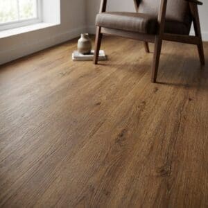 Amtico Signature Brushed Oak luxury vinyl flooring detailed view