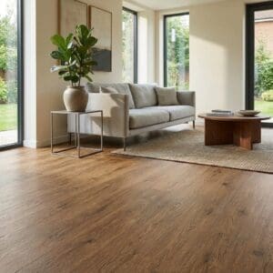 Amtico Signature Brushed Oak luxury vinyl flooring room interior