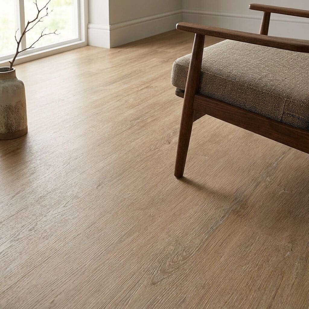 Amtico Signature Buckingham Oak luxury vinyl flooring detailed view