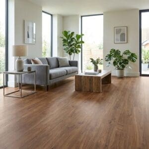 Amtico Signature Classic Walnut luxury vinyl flooring room interior