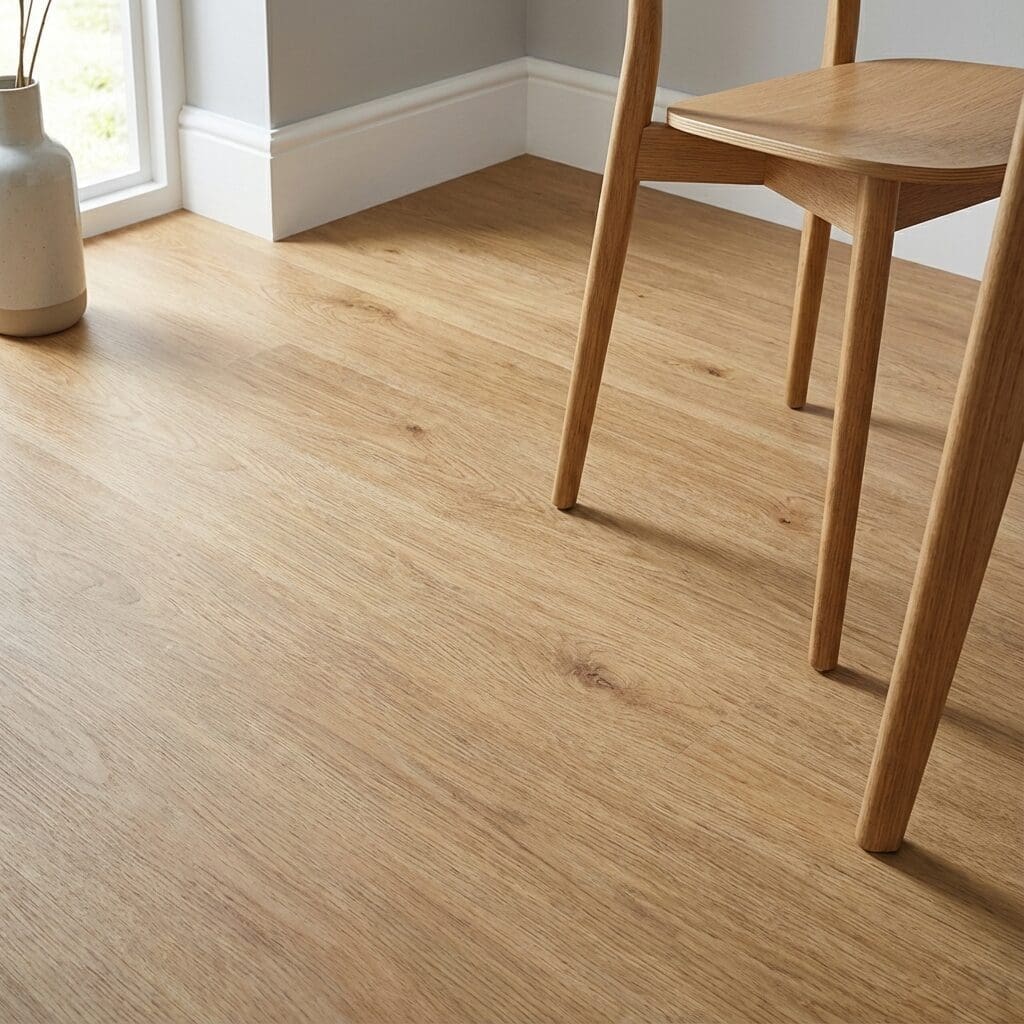 Amtico Signature Cornish Oak luxury vinyl flooring detailed view