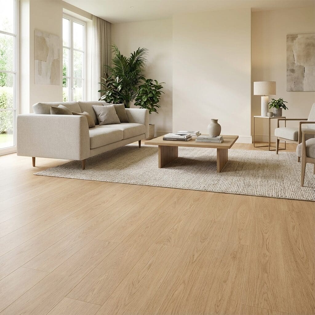 Amtico Signature Cornish Oak luxury vinyl flooring room interior
