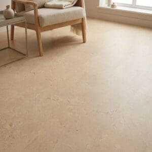 Amtico Signature Crema Marfil luxury vinyl flooring detailed view