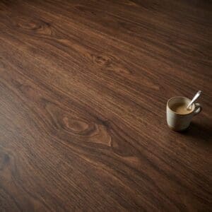 Amtico Signature Dark Walnut luxury vinyl flooring close-up texture