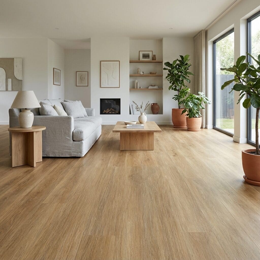 Amtico Signature Darley Oak luxury vinyl flooring room interior