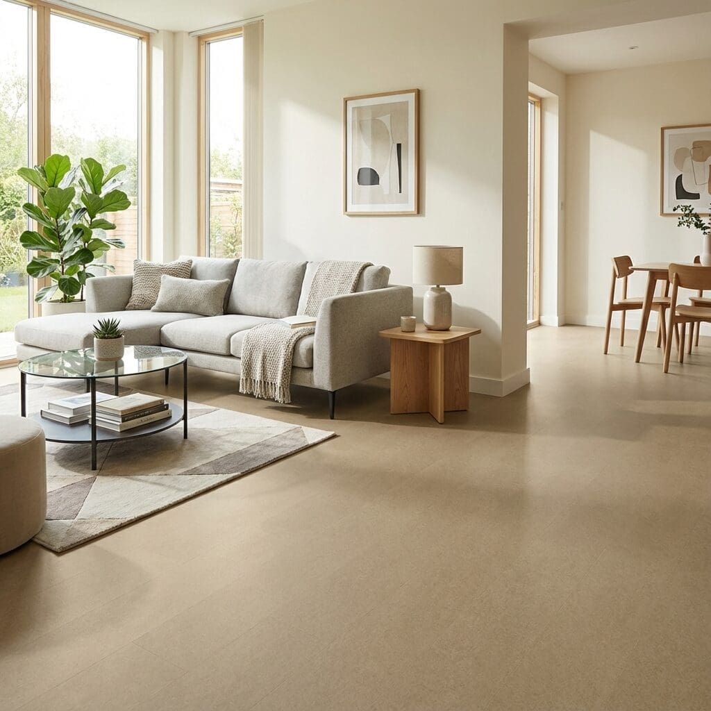 Amtico Signature Diffusion Malt luxury vinyl flooring room interior