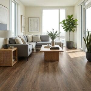 Amtico Signature Dockland Oak luxury vinyl flooring room interior