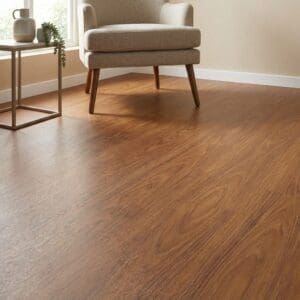 Amtico Signature Dry Teak luxury vinyl flooring detailed view