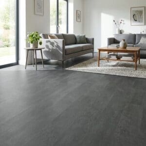 Amtico Signature Encaustic Storm luxury vinyl flooring room interior