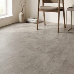 Amtico Signature Exposed Concrete luxury vinyl flooring detailed view