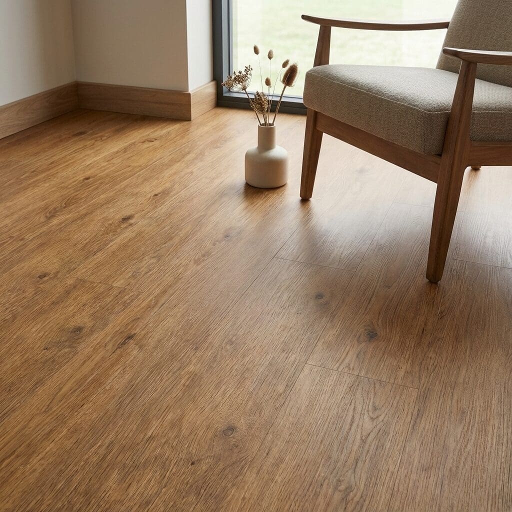 Amtico Signature French Oak luxury vinyl flooring detailed view