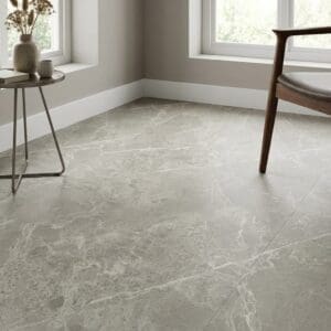 Amtico Signature Grigio Classic Marble luxury vinyl flooring detailed view