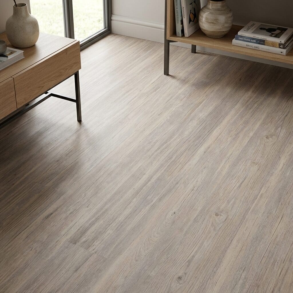 Amtico Signature Halo Pine luxury vinyl flooring detailed view
