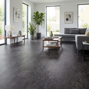 Amtico Signature Kura Opium luxury vinyl flooring room interior