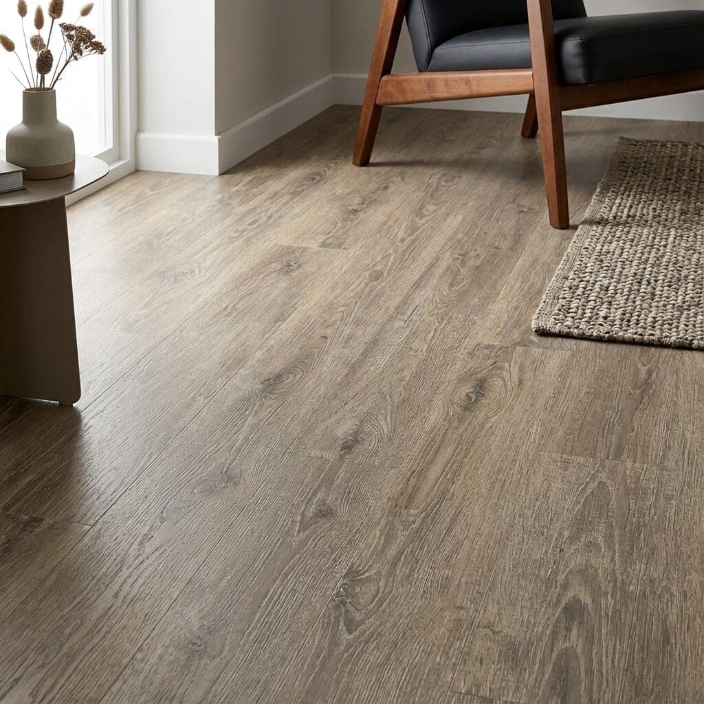 Amtico Signature Laughton Oak luxury vinyl flooring detailed view