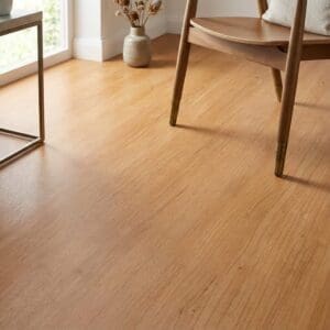 Amtico Signature Light Cherry luxury vinyl flooring detailed view