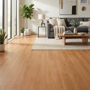 Amtico Signature Light Cherry luxury vinyl flooring room interior