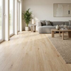 Amtico Signature Lime Washed Wood luxury vinyl flooring room interior