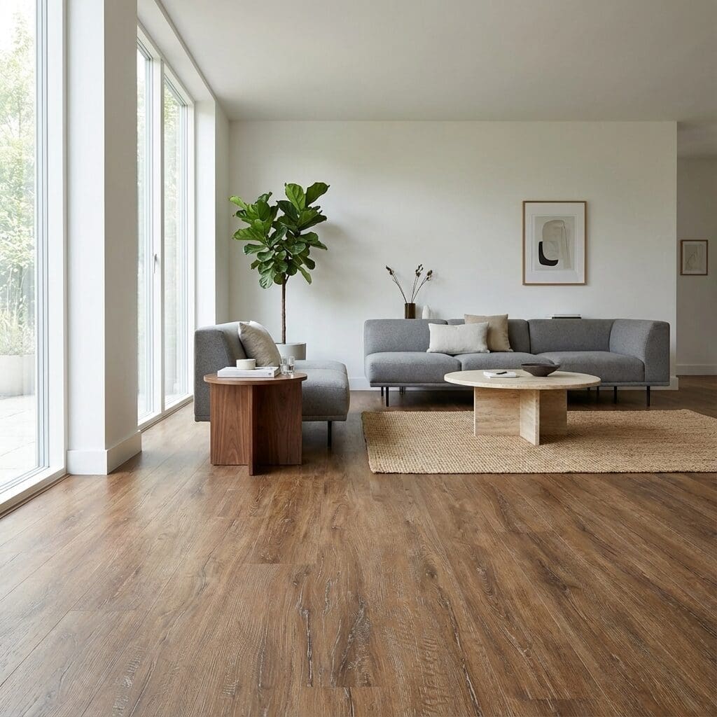 Amtico Signature Manor Oak luxury vinyl flooring room interior