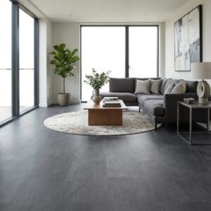 Amtico Signature Modernist Vault luxury vinyl flooring room interior