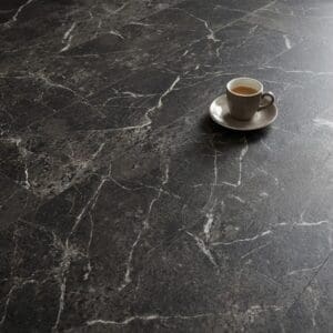 Amtico Signature Nero Classic Marble luxury vinyl flooring close-up texture