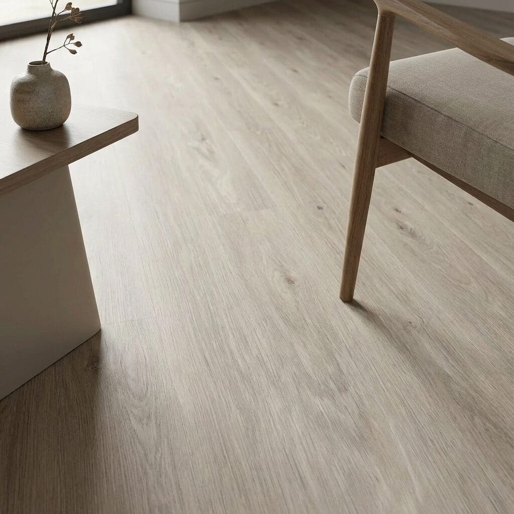 Amtico Signature Parisian Pine luxury vinyl flooring detailed view