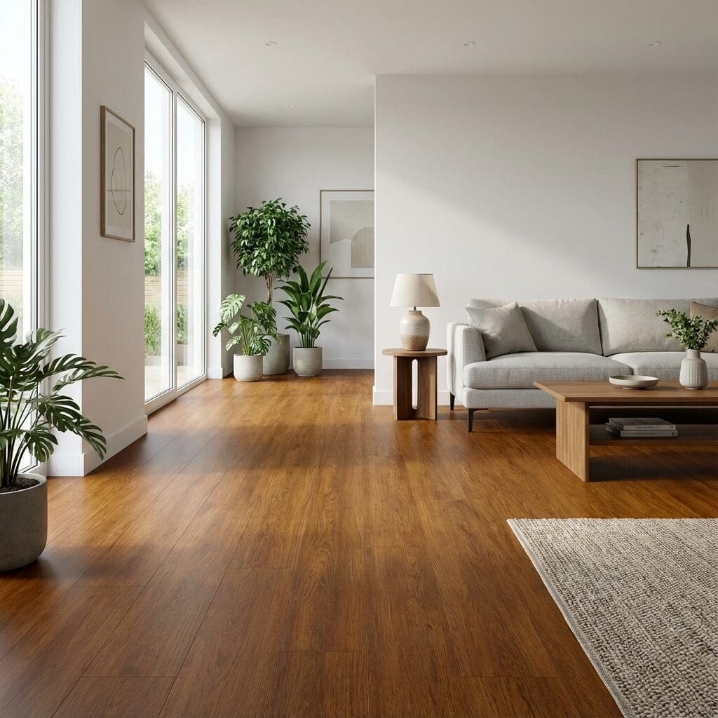 Amtico Signature Priory Oak luxury vinyl flooring room interior