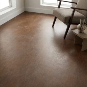 Amtico Signature Russet Burnished Metal luxury vinyl flooring detailed view