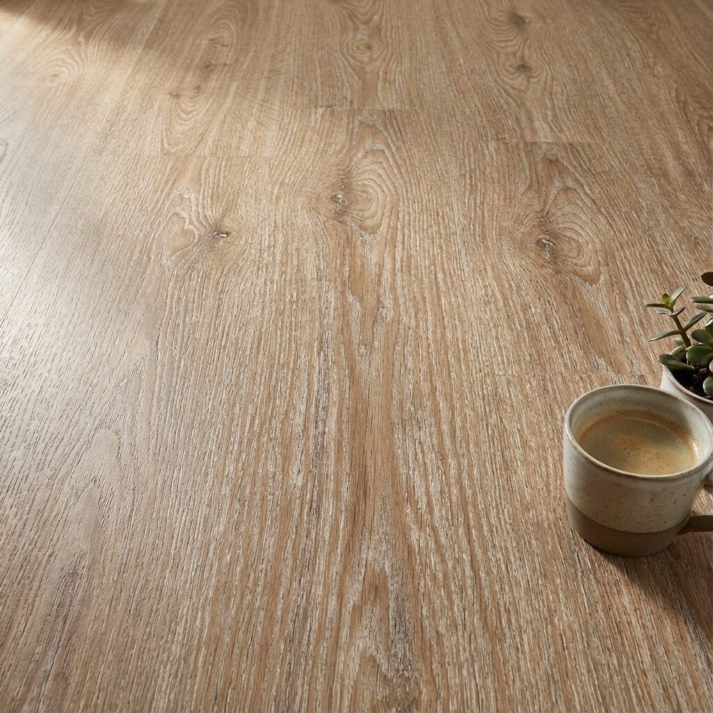 Amtico Signature Salted Oak luxury vinyl flooring close-up texture