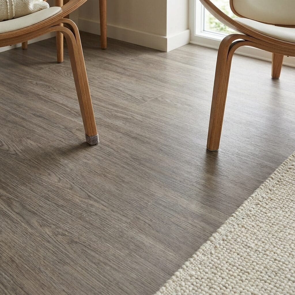 Amtico Signature Shore Oak luxury vinyl flooring detailed view