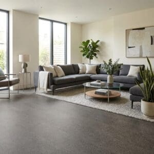 Amtico Signature Stria Rock luxury vinyl flooring room interior