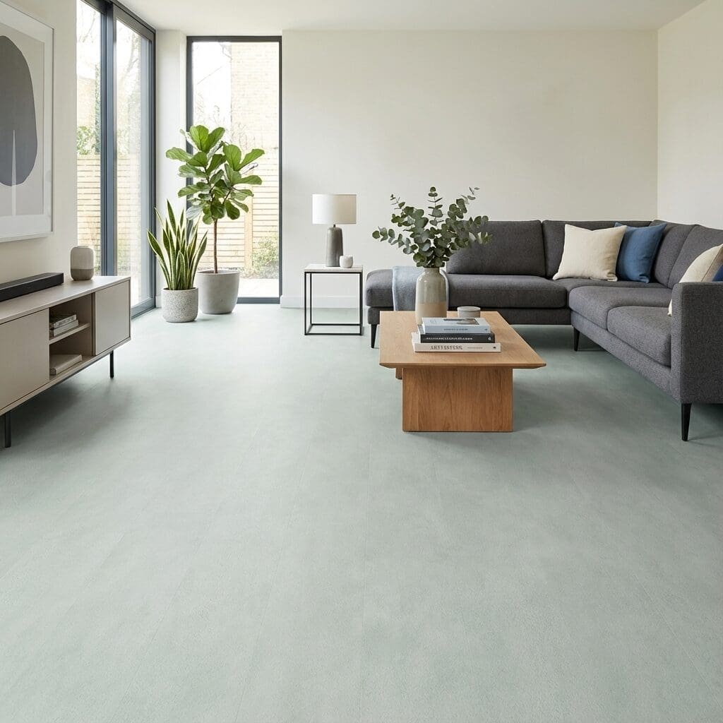 Amtico Signature Stucco Haze luxury vinyl flooring room interior