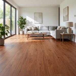 Amtico Signature Teak luxury vinyl flooring room interior