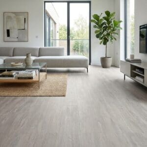 Amtico Signature Trace Kaolin luxury vinyl flooring room interior