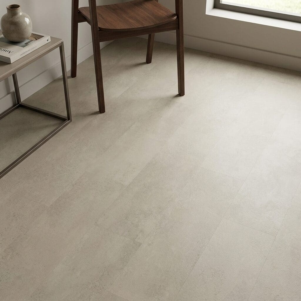 Amtico Signature Tyne Concrete luxury vinyl flooring detailed view