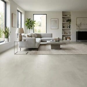 Amtico Signature Tyne Concrete luxury vinyl flooring room interior