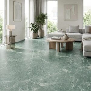 Amtico Signature Verde Classic Marble luxury vinyl flooring room interior