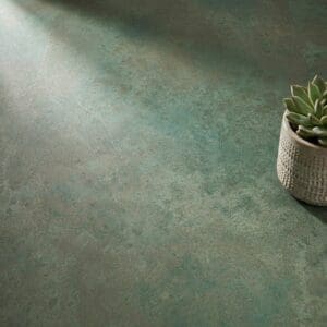 Amtico Signature Verdigris Burnished Metal luxury vinyl flooring close-up texture