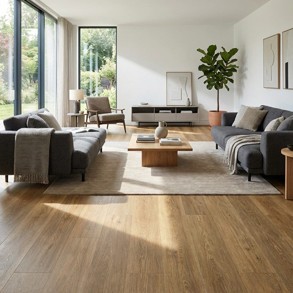Amtico Signature Whinlatter Oak luxury vinyl flooring room interior
