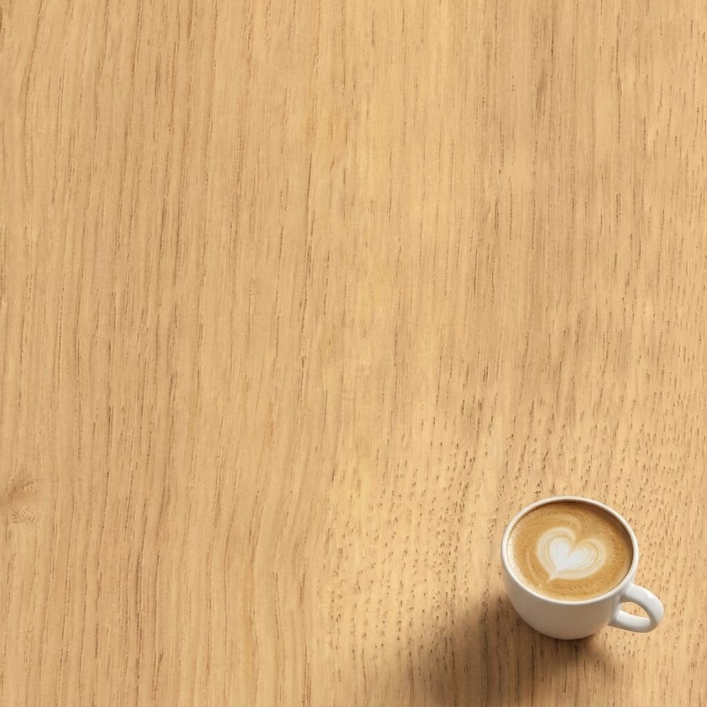 Amtico Signature White Oak luxury vinyl flooring close-up texture