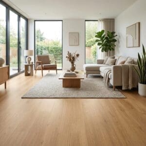 Amtico Signature White Oak luxury vinyl flooring room interior