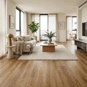 Amtico Signature Worn Oak luxury vinyl flooring room interior