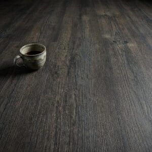 Amtico Spacia Blackened Spa Wood luxury vinyl flooring close-up texture