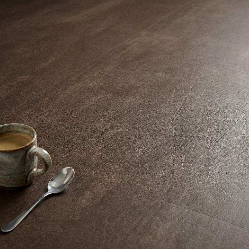 Amtico Spacia Bronze luxury vinyl flooring close-up texture