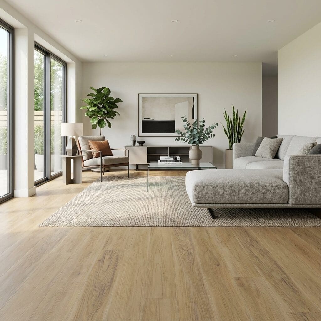 Amtico Spacia Canopy Oak luxury vinyl flooring room interior