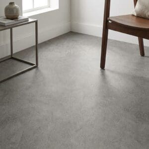 Amtico Spacia Ceramic Dark luxury vinyl flooring detailed view