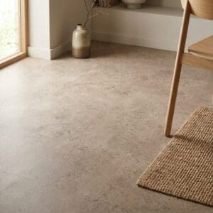 Amtico Spacia Ceramic Ecru luxury vinyl flooring detailed view